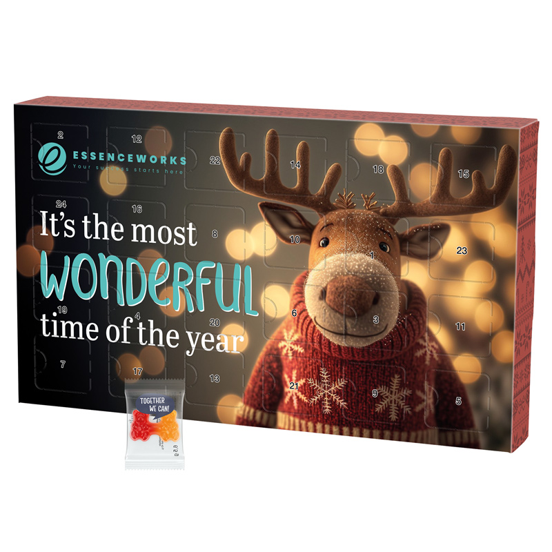 Adventskalender Eco L, Trolli Team Gummibärchen