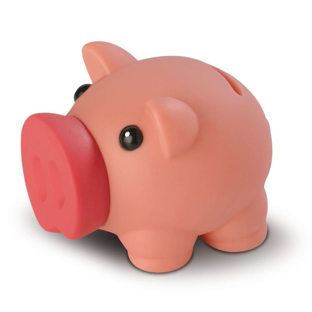 Kleines Sparschwein - rosa