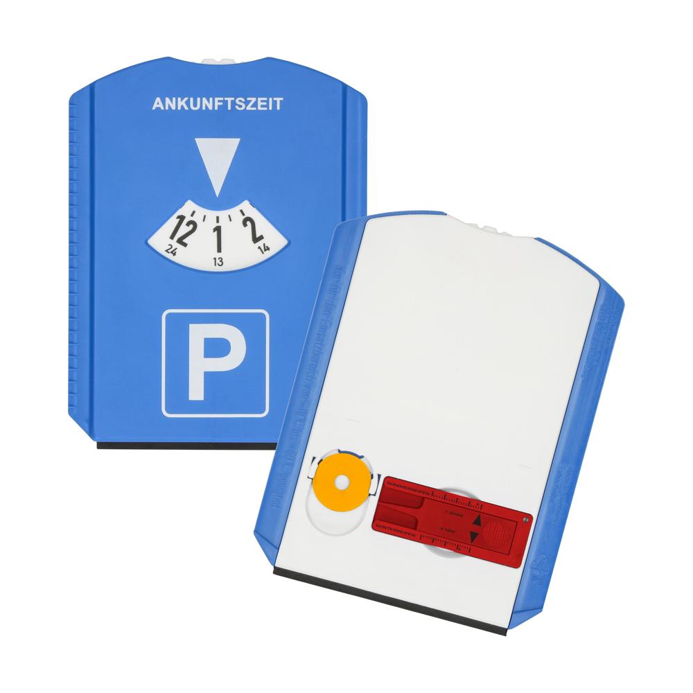Parkscheibe "Profi" - blau/weiß