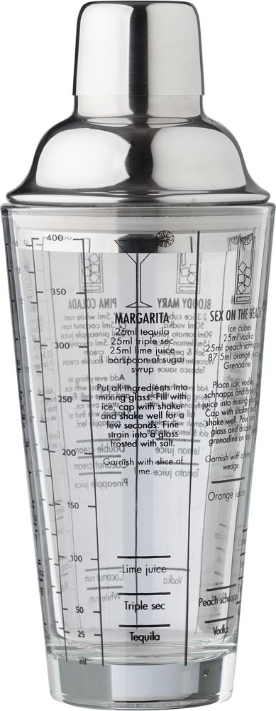 Cocktailshaker Adela | Glas | 400 ml