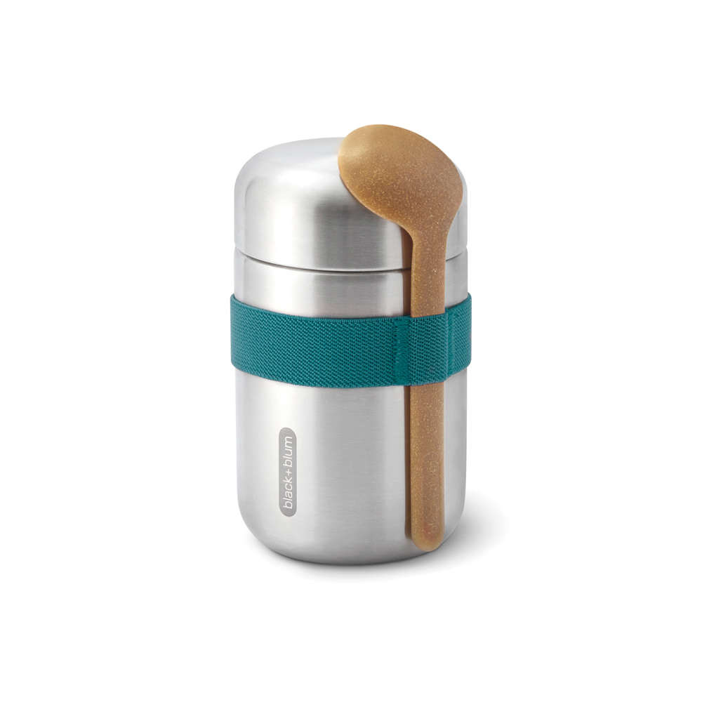 Black+Blum Food Flask 400ml - turkis (± PMS 315U)