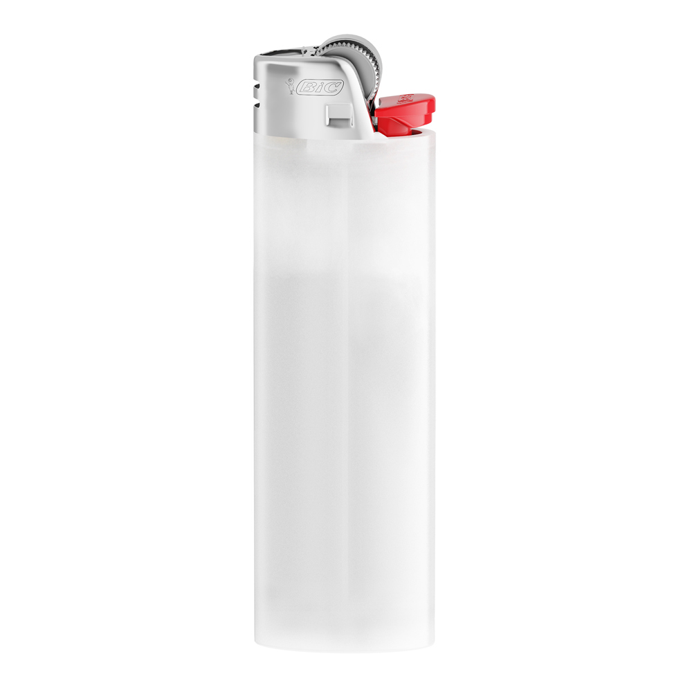 BIC® J26 Feuerzeug - Durchscheinend Weiß
