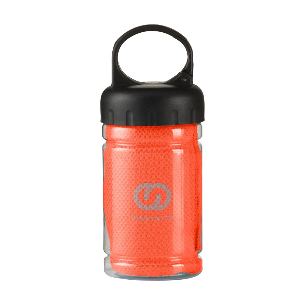 CoolDown Kühlhandtuch - neonorange (± PMS 172C)