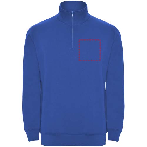 Aneto 280 g/m² Pullover mit Viertelreißverschluss