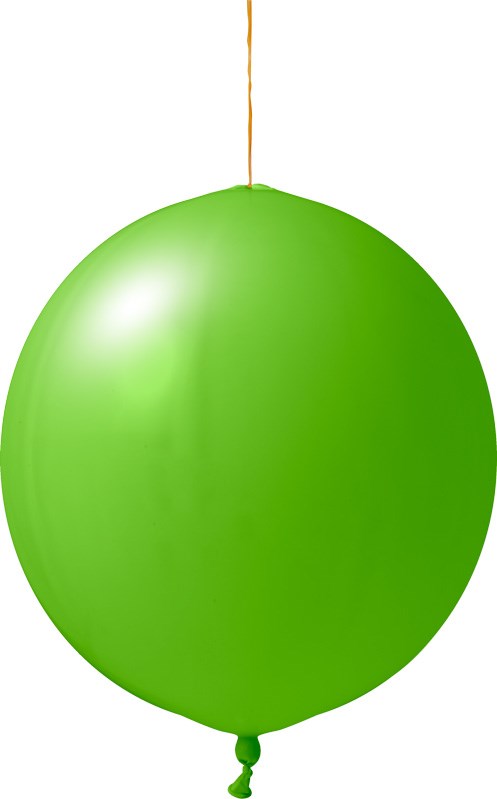 Bedruckte Punchballons 120/130 cm - Ø 45 cm - 18 inch - Grün (6012) Pastel (± PMS 361)