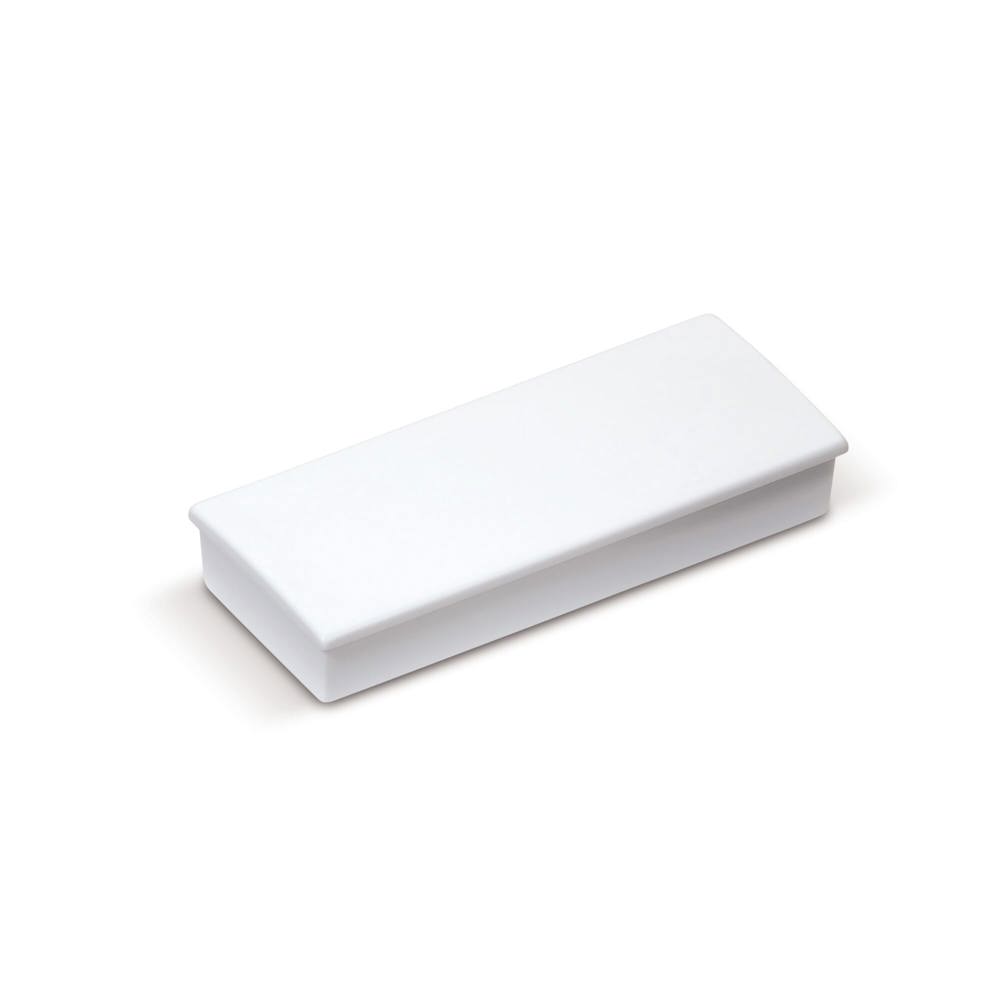 Magnet rechteckig - Weiss