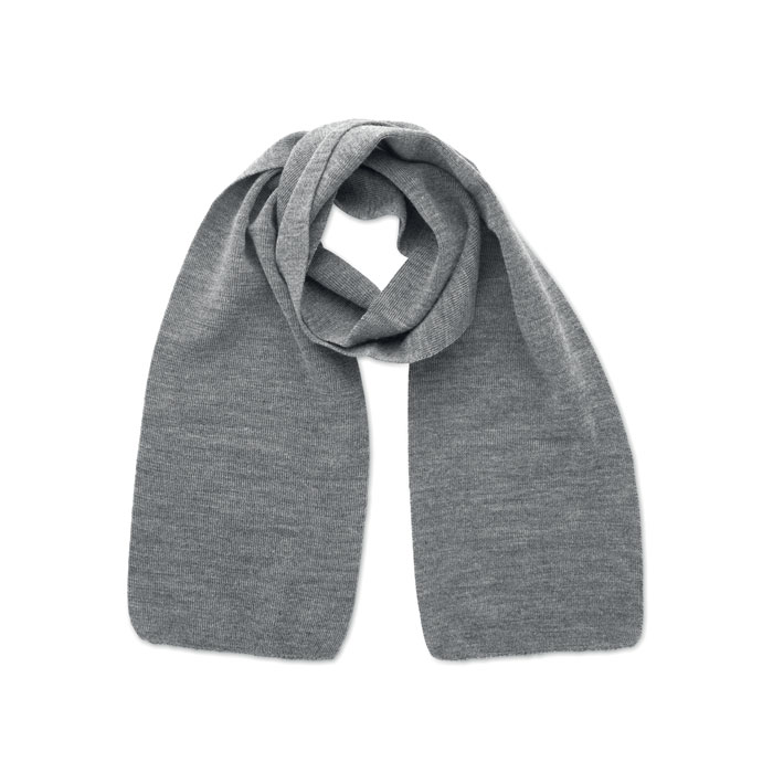 RAFY - Schal RPET-Polyester - weiß/grau