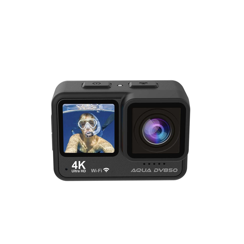 Prixton DV850 Aqua 4K Actionkamera mit zwei Bildschirmen
