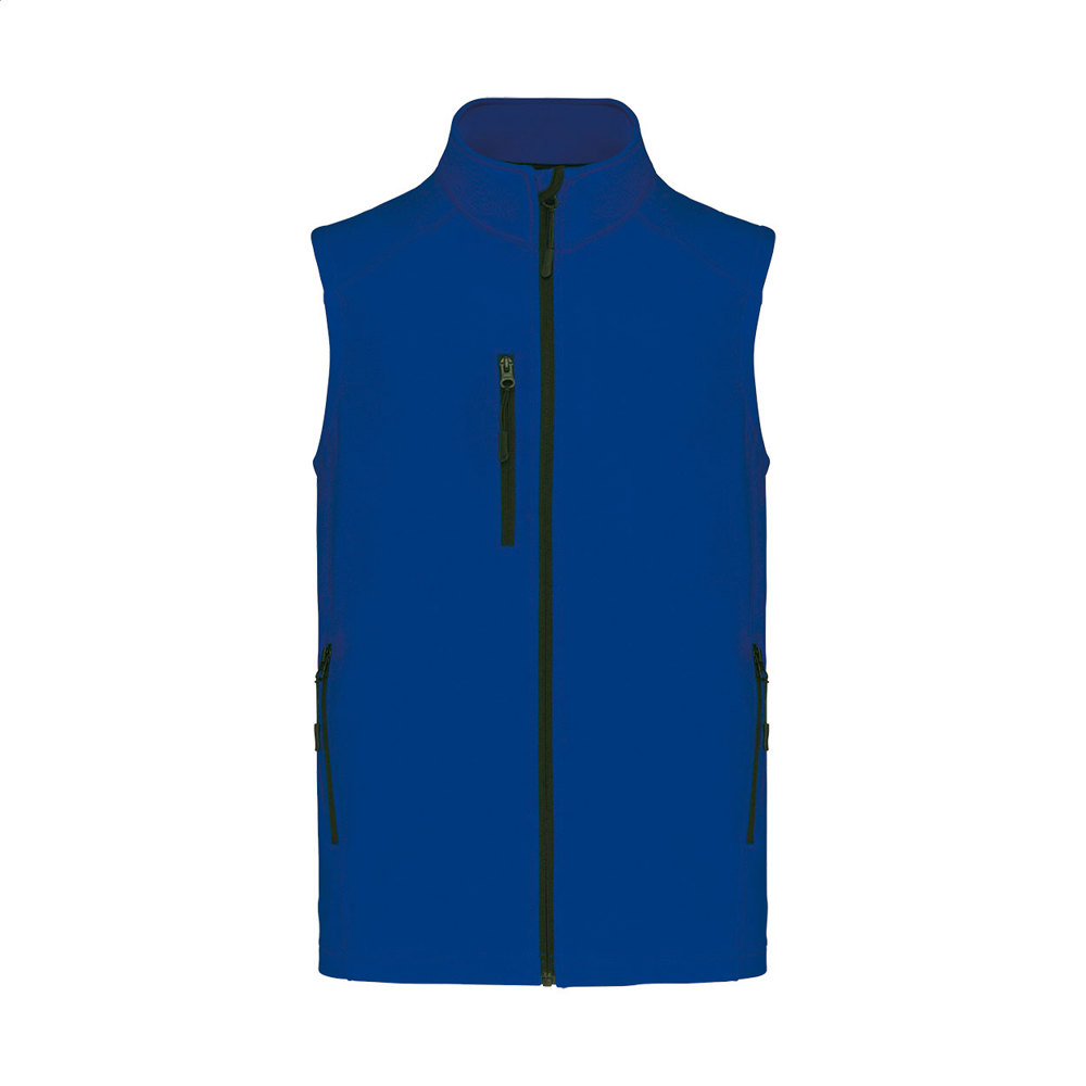 KA403 - Dreilagige Softshellweste - Blau