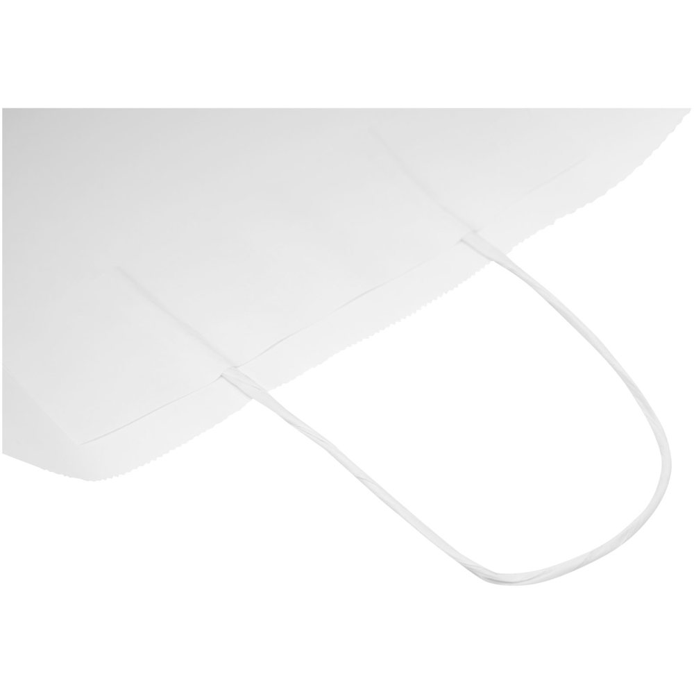 Kraftpapiertasche 80-90 g/m² mit gedrehten Griffen – 32 × 12 × 40 cm