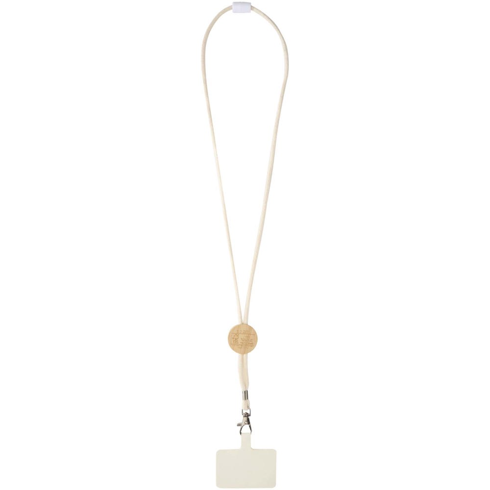 Adhab Smartphone Lanyard mit Bambusdetails