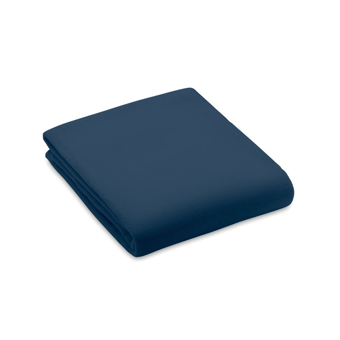 BOGDA - RPET-Polar Fleece-Decke - blau