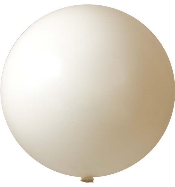 Bedruckte Riesenballons Ø 120 cm - Weiss (4400) Pastel