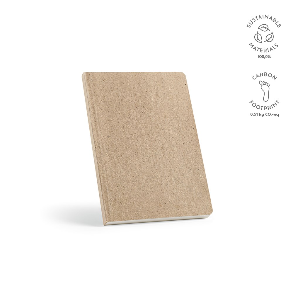 Andersen A5 Notizbuch. Einband aus Zuckerrohr. 196 Seiten 80gsm recy.Papier