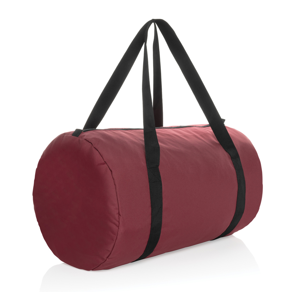 Dillon AWARE™ RPET faltbare Sporttasche - rot (± PMS 19-1934 TCX)