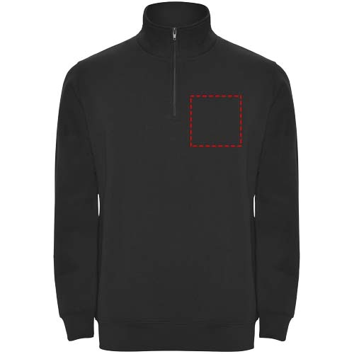 Aneto 280 g/m² Pullover mit Viertelreißverschluss