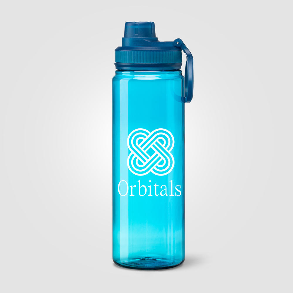 Alaska Sportflasche mit Tragegriff aus rPET - 800 ml - Königsblau (#005184)