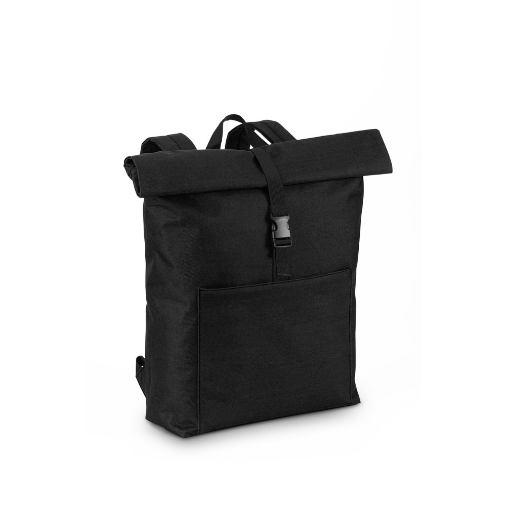 ATENAS. Laptop-Rucksack aus 600D 17'3" - Schwarz