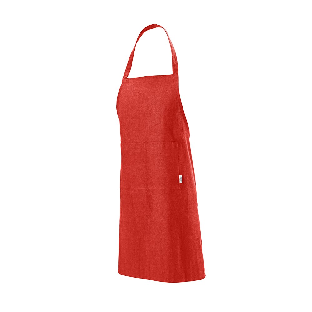 Rubens Schürze aus recy.Baumwolle 180 g/m² - Rot