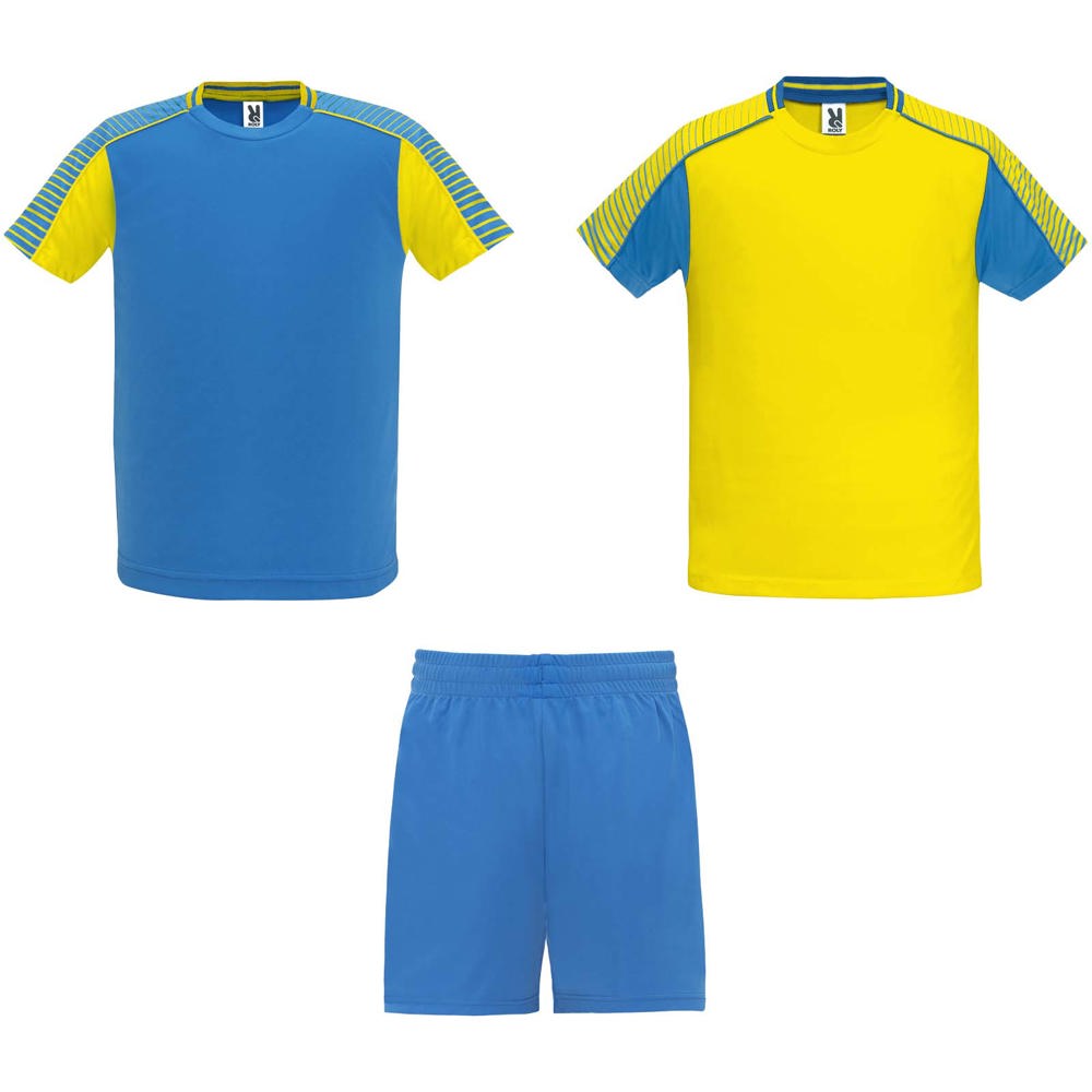 Juve 140 g/m² Sport-Set für Kinder - gelb, royalblau