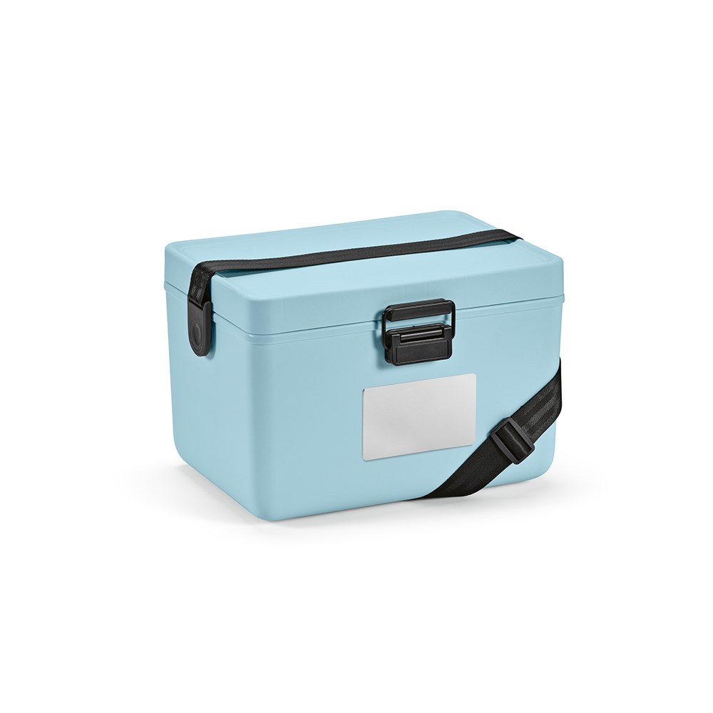 Bangkok 12L Kühlbox aus rPP. Pastellfarben - Pastelblau
