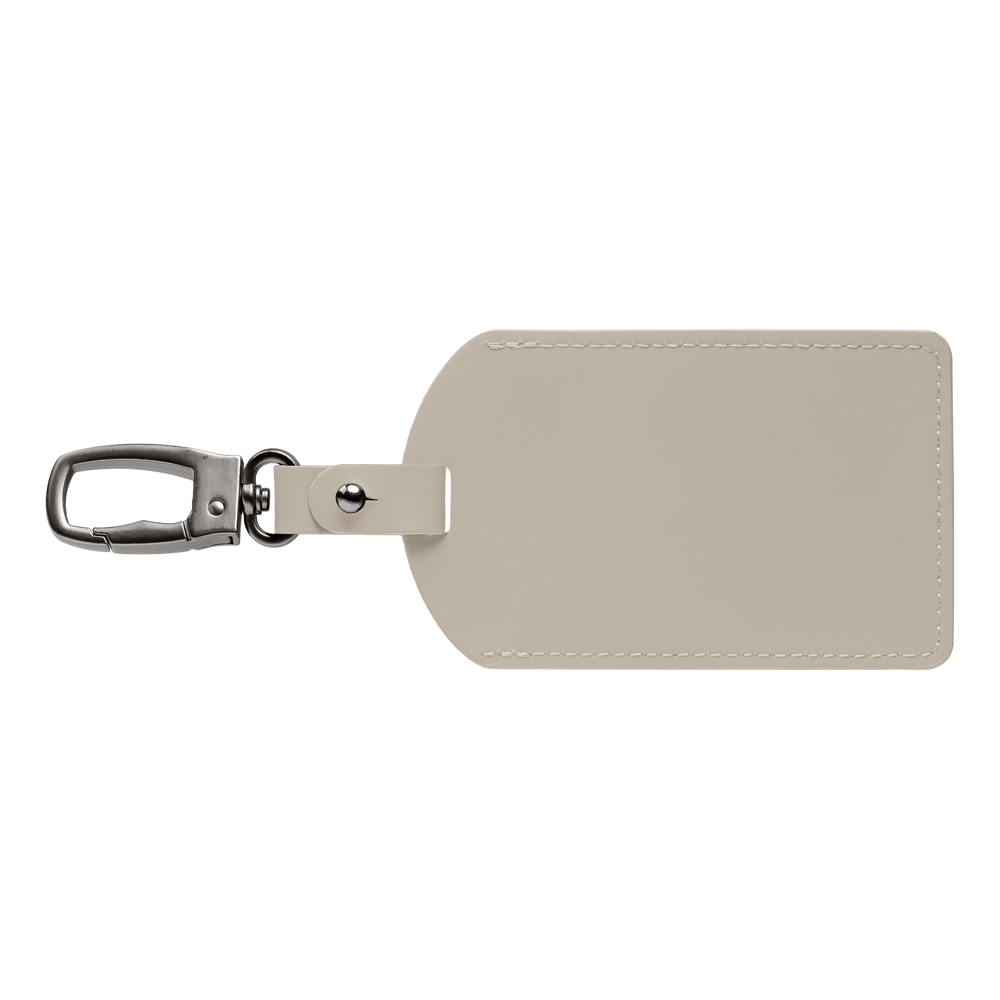 Malmö Karabiner-Gepäckanhänger aus recyceltem Metall – 6,5 x 17,5 cm