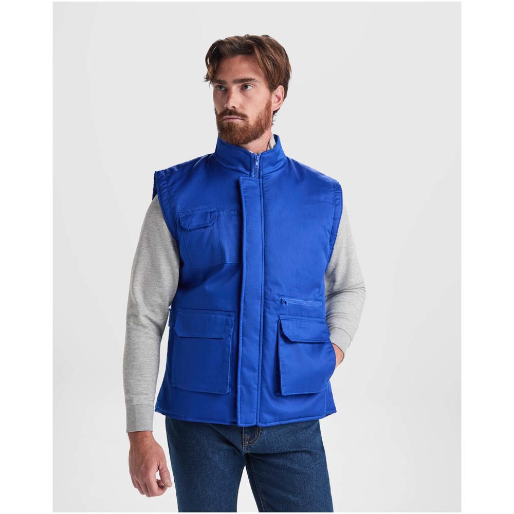 Almanzor Vielseitige Thermo Arbeitsweste mit hohem Kragen