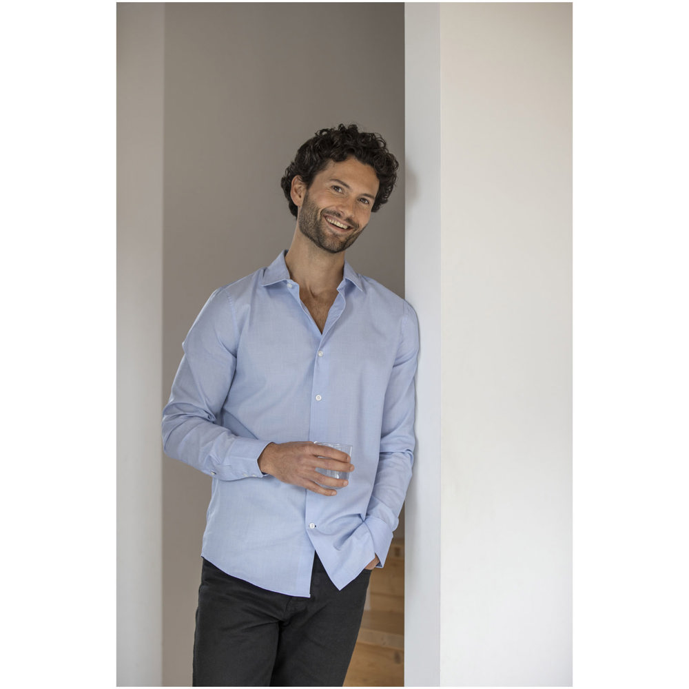 Cuprite Langarm Shirt aus Bio-Baumwolle für Herren