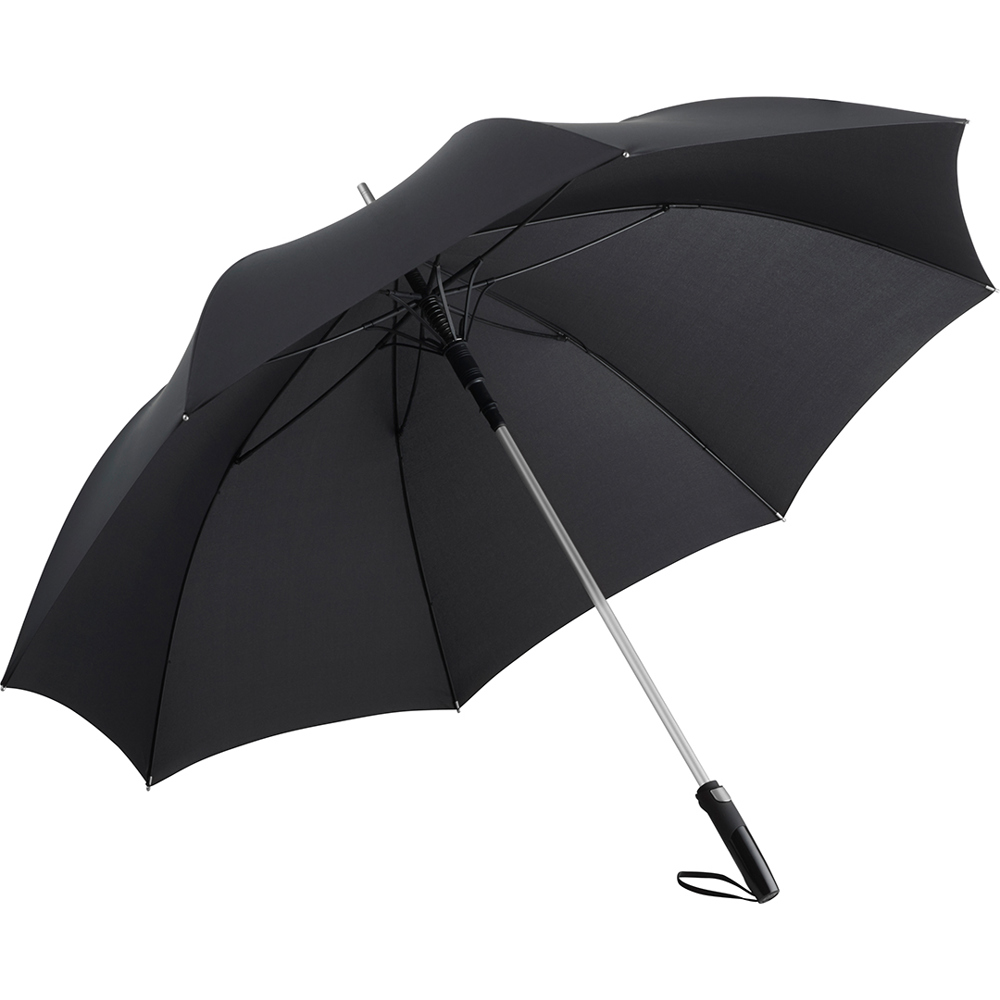7399 AC-Alu-Gästeschirm FARE® Precious - schwarz/titan