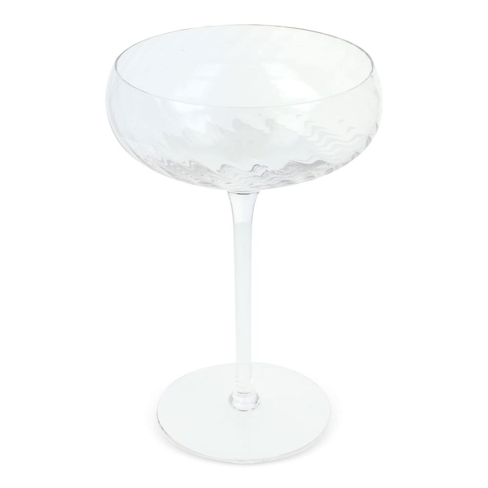 Byon Opacity 2er-Set Sektgläser mit stilvollem Glasmuster 300ml