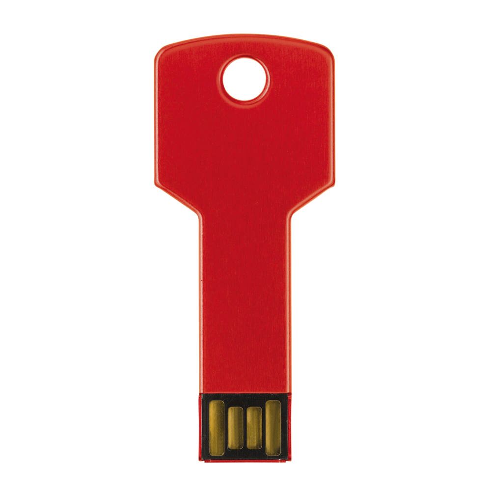 8GB USB-Stick Schlüssel - rot