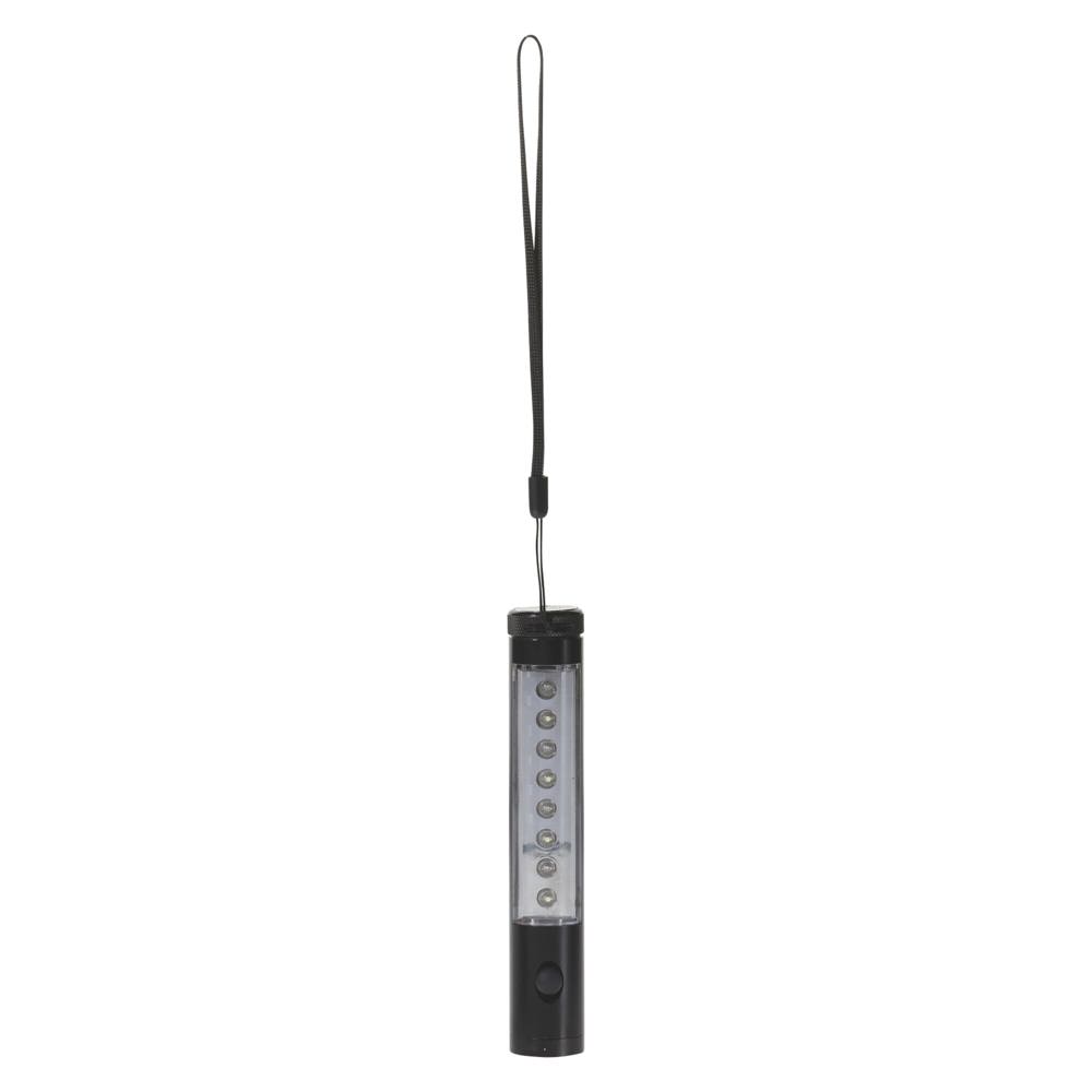 Aluminium Taschenlampe mit Magnet, 5+8 LED´s