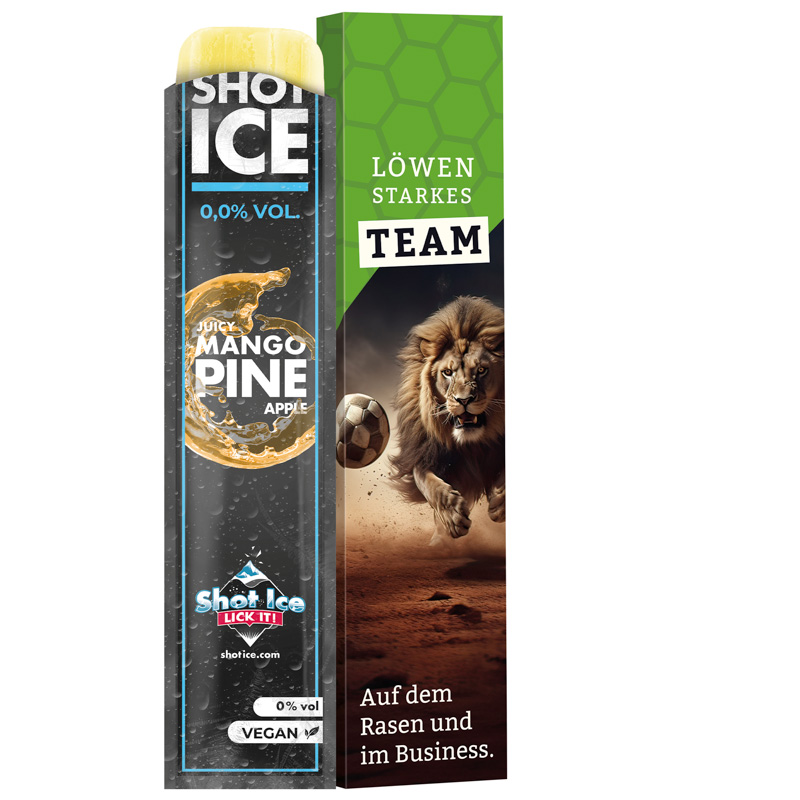 Long Box, Shot Ice - Juicy Mango Pine Apple, alkoholfrei
