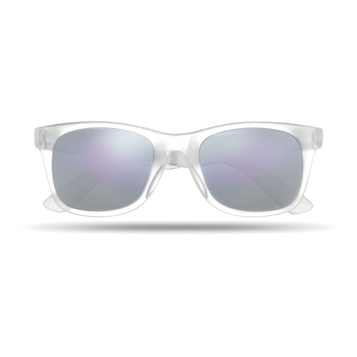 AMERICA TOUCH - Verspiegelte Sonnenbrille - Transparent