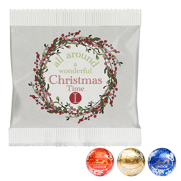 3er Lindor Pralinés in Papier