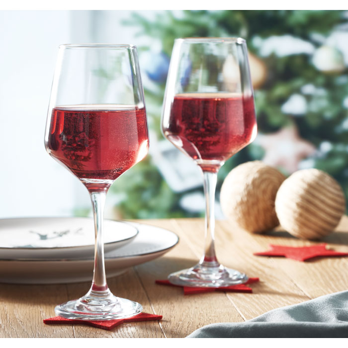 CHEERS - Set mit 2 Weingläsern