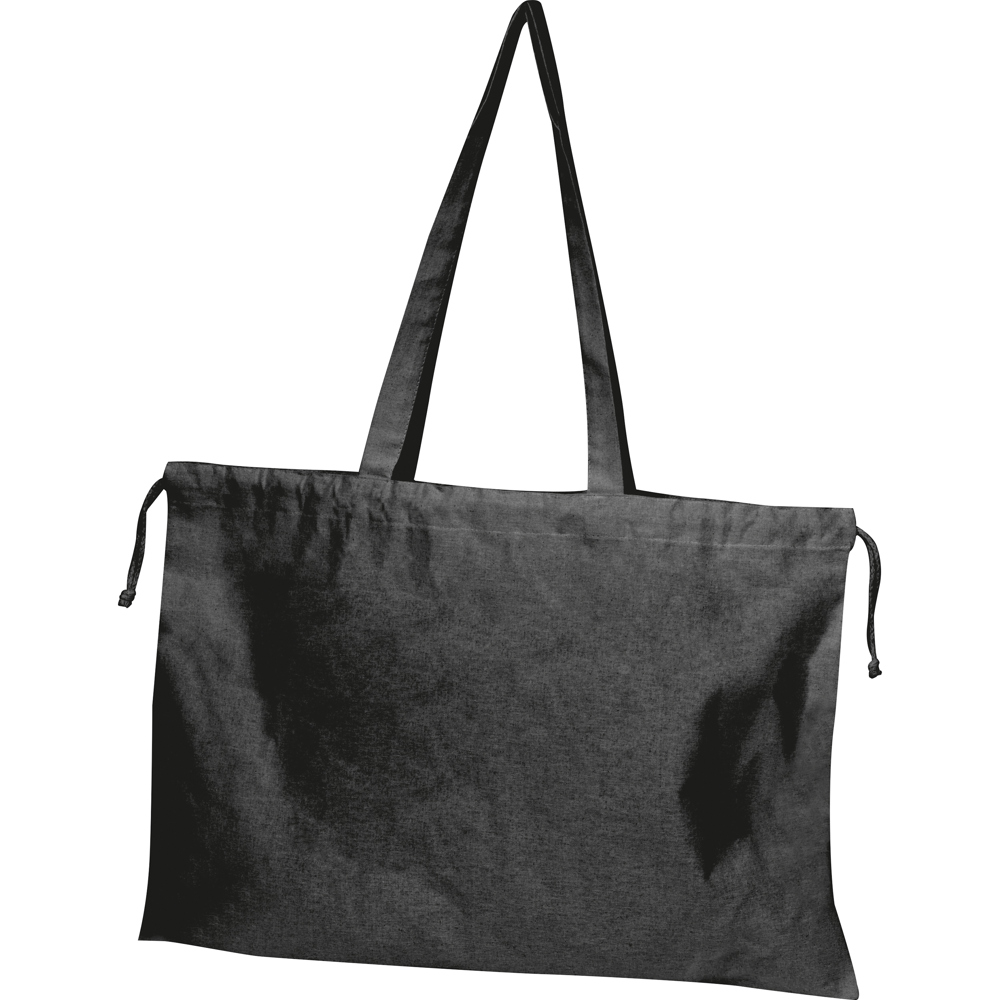 Bio Baumwolltasche mit Verschluss VIOLETA