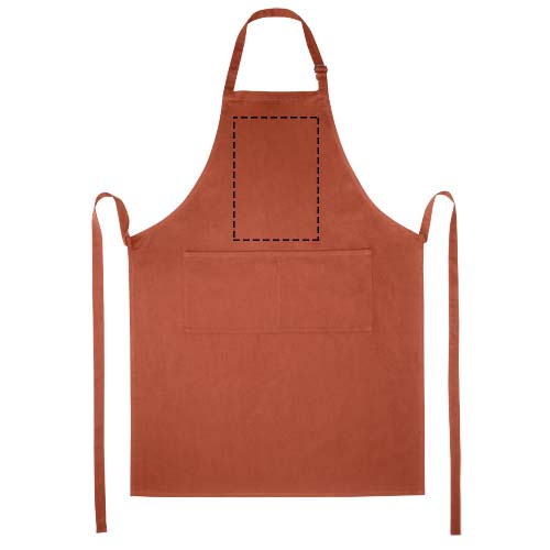 Andrea 240 g/m² Schürze mit verstellbarem Nackenband