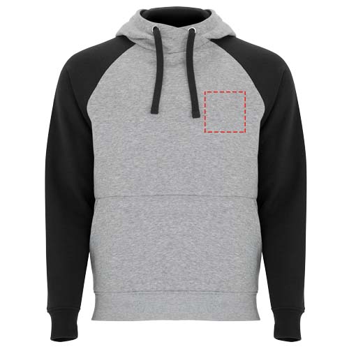 Badet 280 g/m² zweifarbiger Kapuzenpullover Unisex