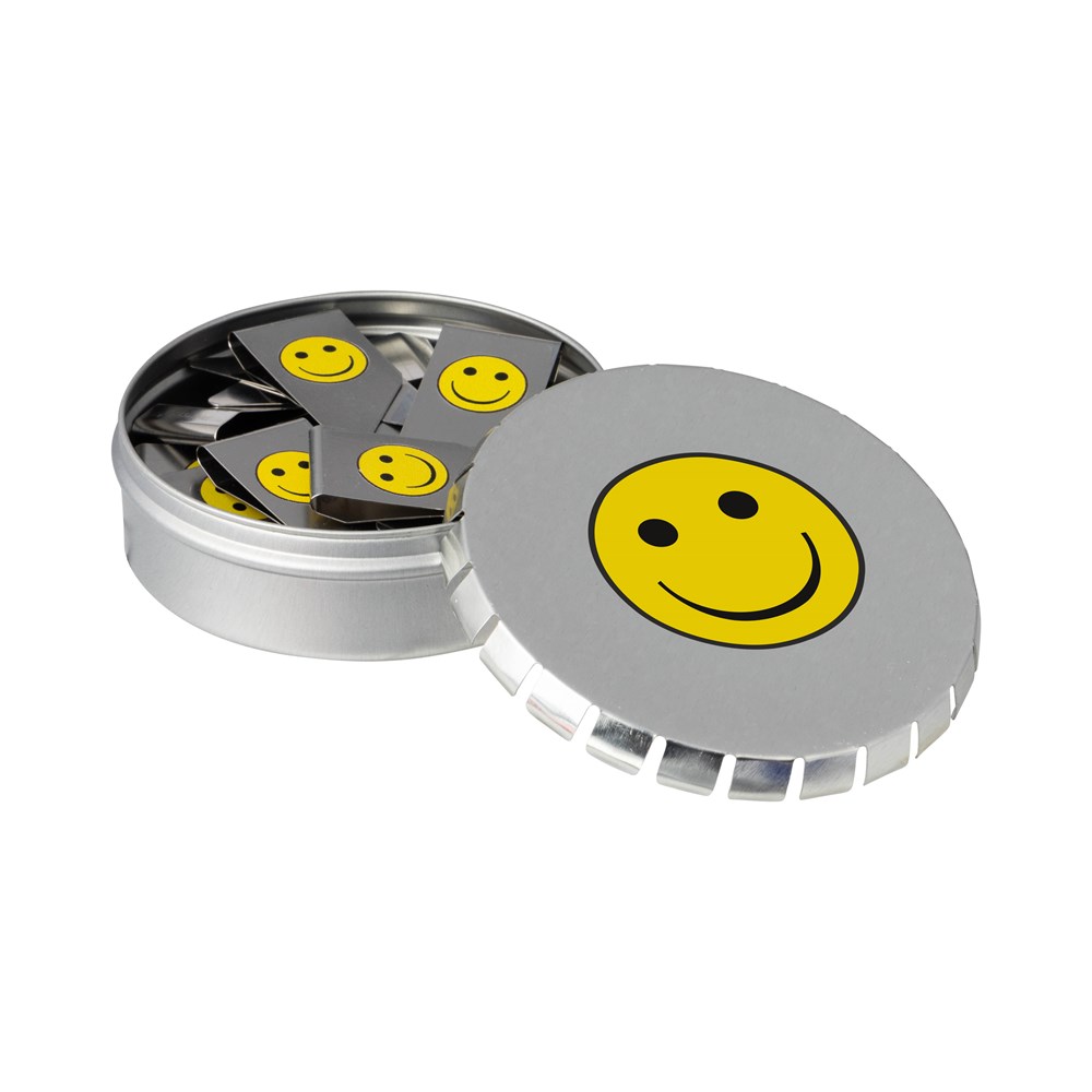 Desk tin medium - Silber