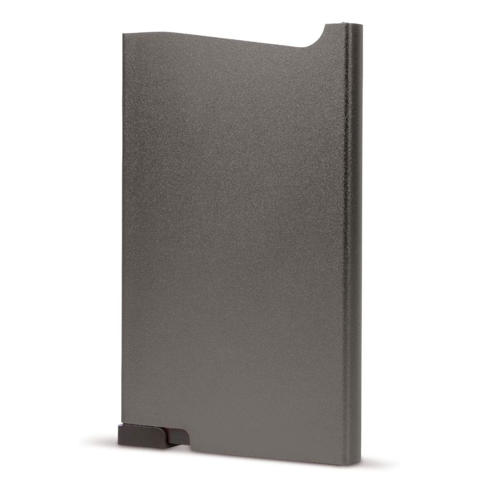Aluminium Kartenhalter - Gun metal - dark