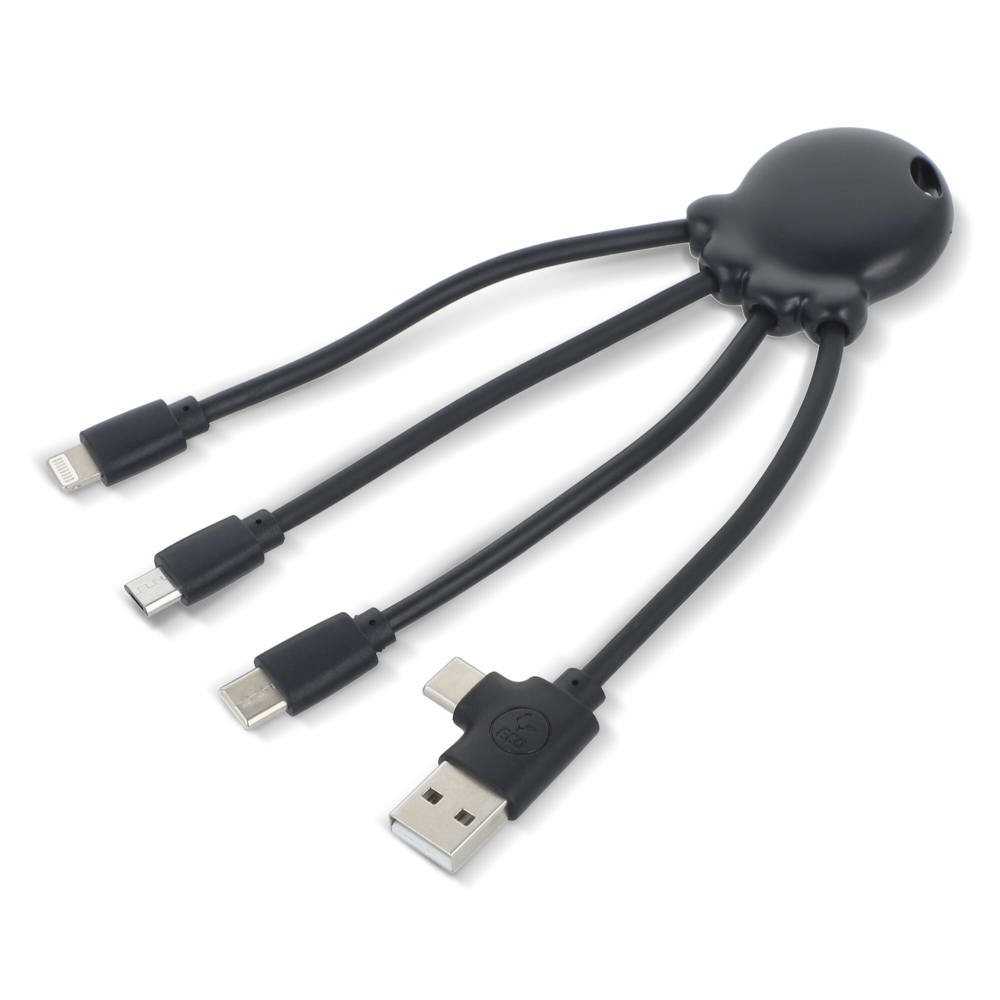 4009| Xoopar Eco Octopus Ladekabel Ocean Bound Plastic