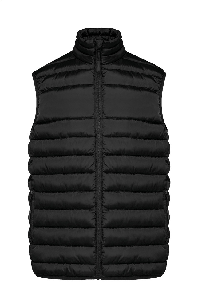 KA6172 - wattierte Bodywarmer-Weste - Schwarz
