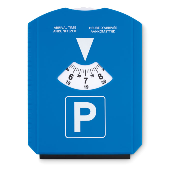 PARK & SCRAP - Parkscheibe mit Eiskratzer