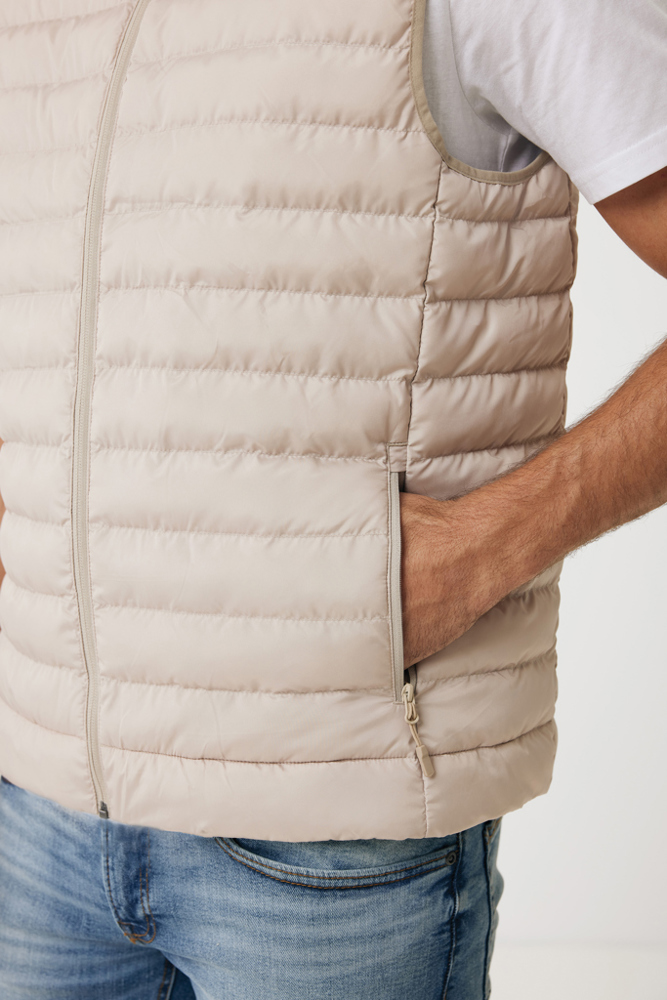 IQONIQ Meru Herren Bodywarmer aus recyceltem Polyester