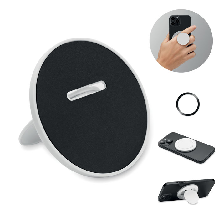 ABLE - Magnetischer Smartphone-Halter - Weiß