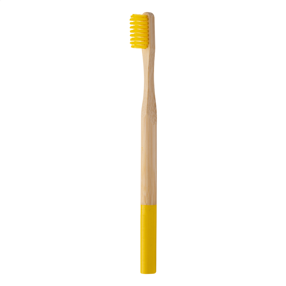ColoBoo - Bambus-Zahnbürste - gelb/natur