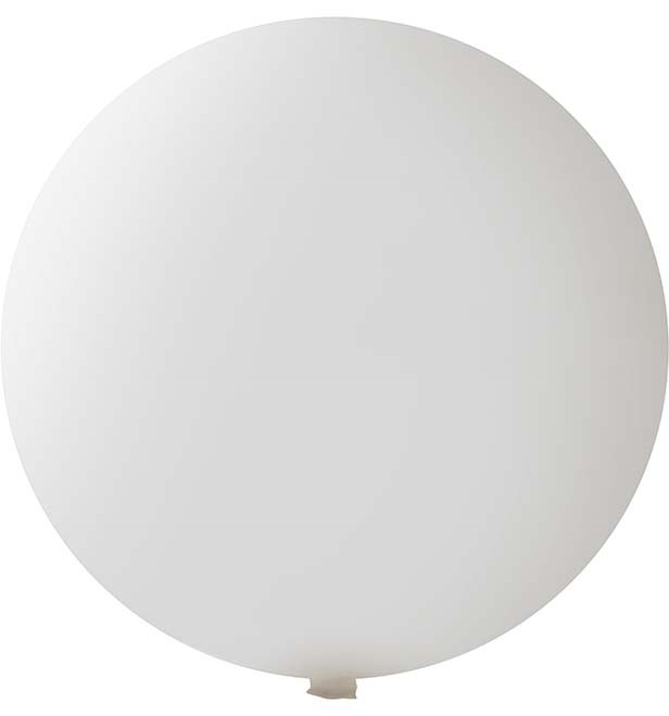 Bedruckte Riesenballons Ø 120 cm - Transparent (4500) Pastel