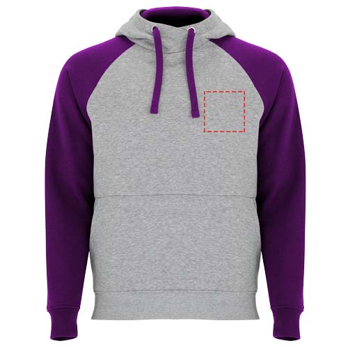 Badet 280 g/m² zweifarbiger Kapuzenpullover Unisex