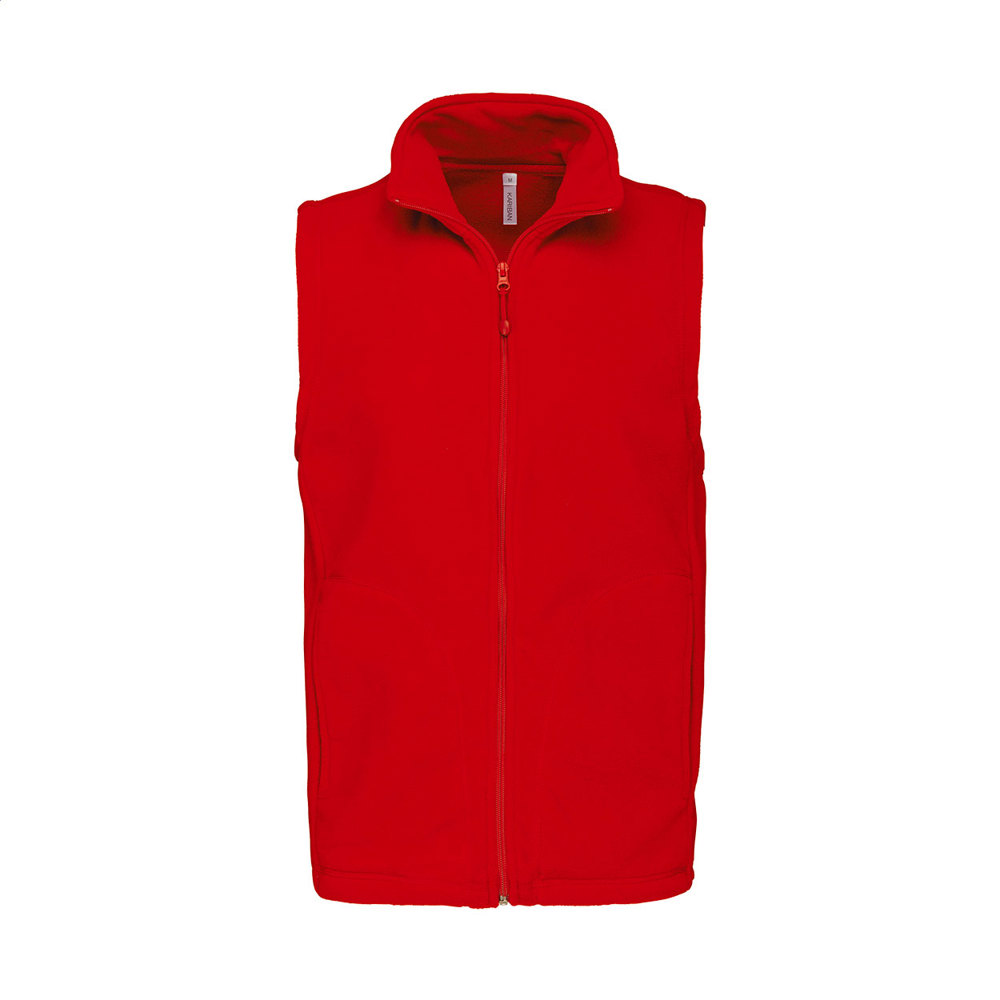 KA913 - Fleece-Bodywarmer-Weste - Rot